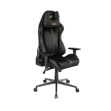 Havit, Game Note Gc936A Professional Gaming Fabric Gaming Chair - Black / Green