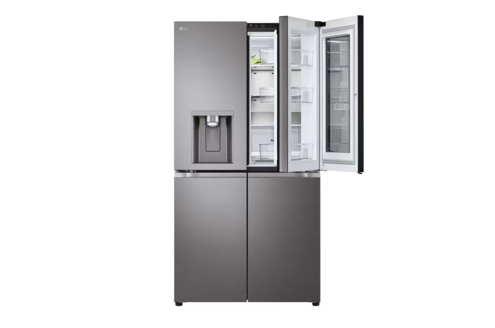 LG, InstaView Door-in-Door, Four Door Refrigerator, 900L Gross Capacity with HygieneFRESH+, GCX-334DFBB