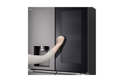 LG, InstaView Door-in-Door, Four Door Refrigerator, 900L Gross Capacity with HygieneFRESH+, GCX-334DFBB