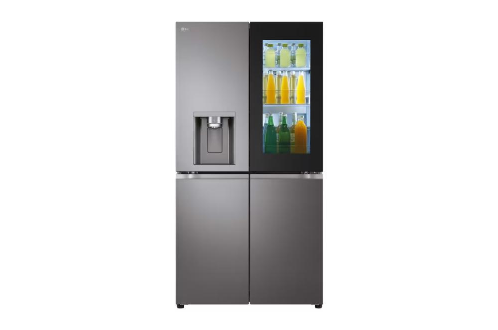 LG, InstaView Door-in-Door, Four Door Refrigerator, 900L Gross Capacity with HygieneFRESH+, GCX-334DFBB