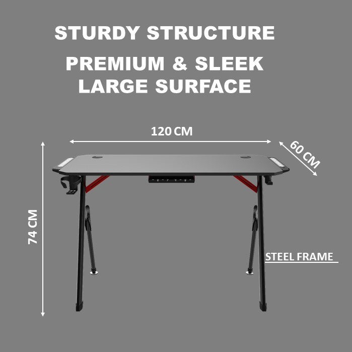Fantech, Dhybrid Gd514 Rgb Led Gaming Desk
