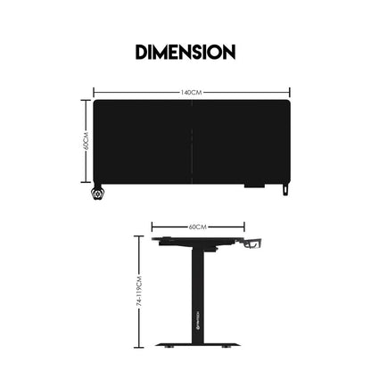 Fantech, Adjustable Rising Desk Gd914