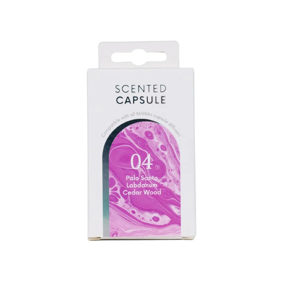 Mr&Mrs Fragrance, Georges Refill Scented Capsule 04 , Palo Santo, Labdanum, Cedar Wood