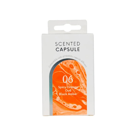 Mr&Mrs Fragrance, Georges Refill Scented Capsule 06 , Spicy Orange, Oud, Black Amber