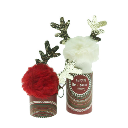 Smile Yalla, Secret Santa, Keychain, Red