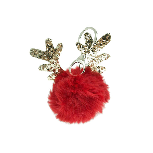Smile Yalla, Secret Santa, Keychain, Red