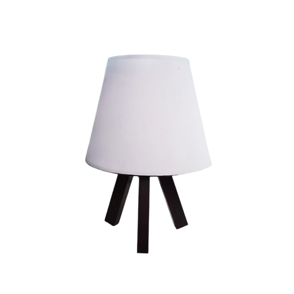 Tufex, Lamp Fabric With Wooden Leg, TUR-WLEG