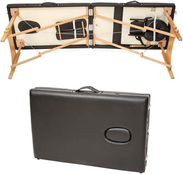 La Perla Tech, Portable Professional Lash Tattoo Spa Bed, Height Adjustable 3Fold-Carry Case
