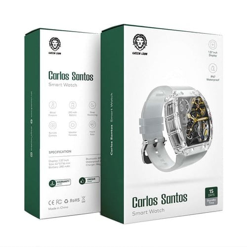 Green Lion Carlos Santos Smart Watch 1.57Inch IP67 WaterProof