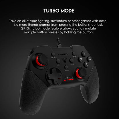 Fantech, Gp13 Shooter 2 Gamepad Wired For Pc And Ps3