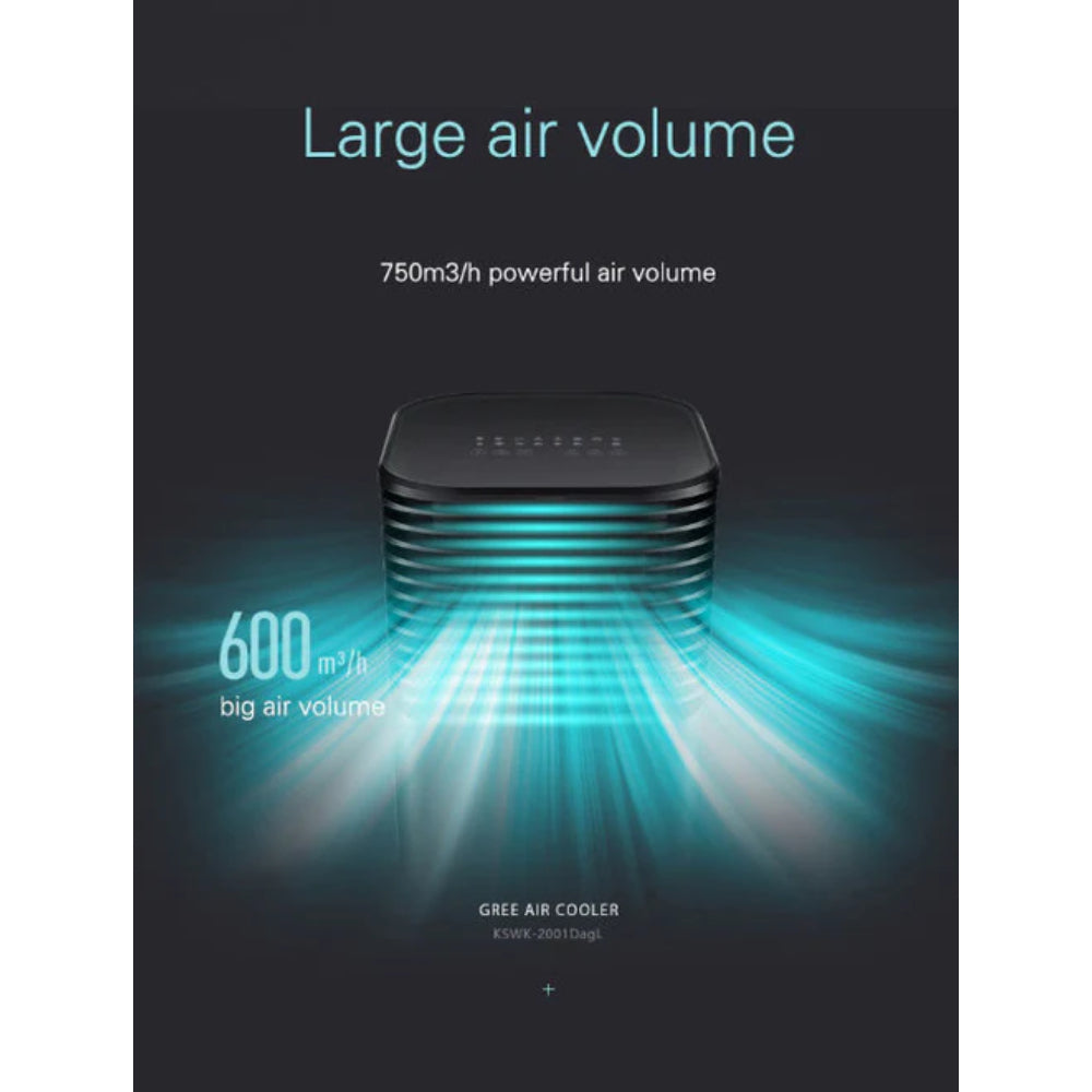 Gree Air Cooler, 145W, Portable, GRE-KSWK2001