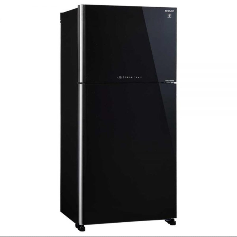 Sharp, Refrigerator Glass Black Ion J-Tech inverter