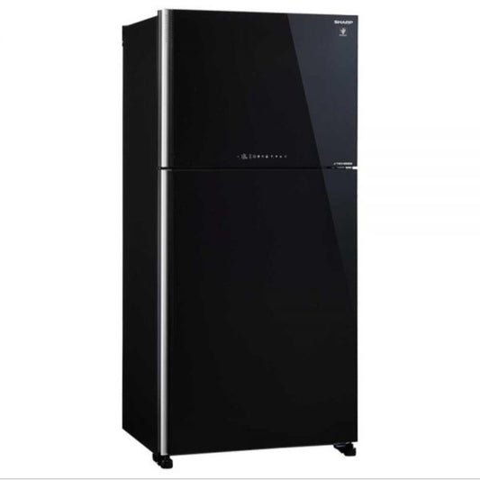 Sharp, Refrigerator Glass Black Ion J-Tech inverter
