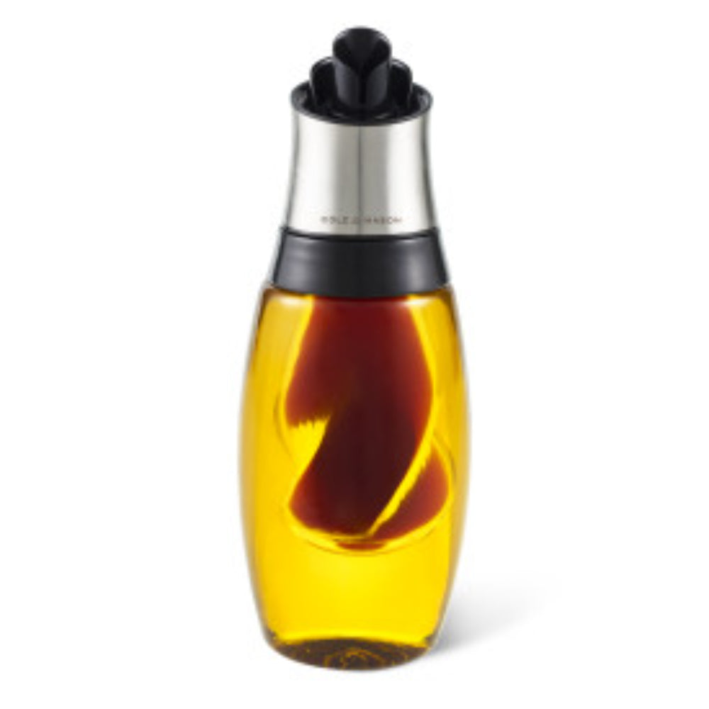 Cole & Mason Oil and Vinegar Duo Pourer - [With 420ML Oil Capacity and 50ML Vinegar Capacity], H103069