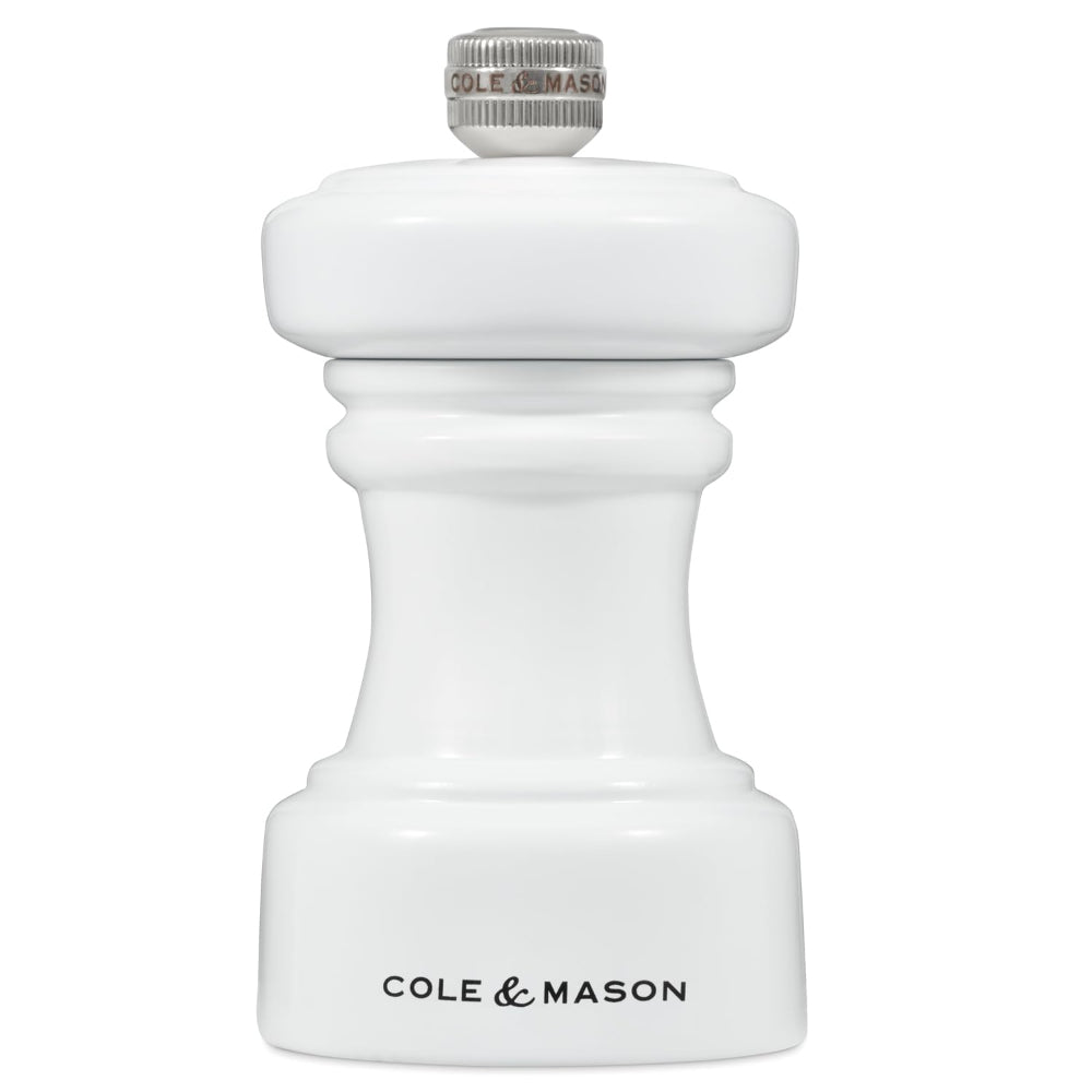 Cole & Mason Hoxton [Glossy White] Salt Mills, 10.4cm, H233063