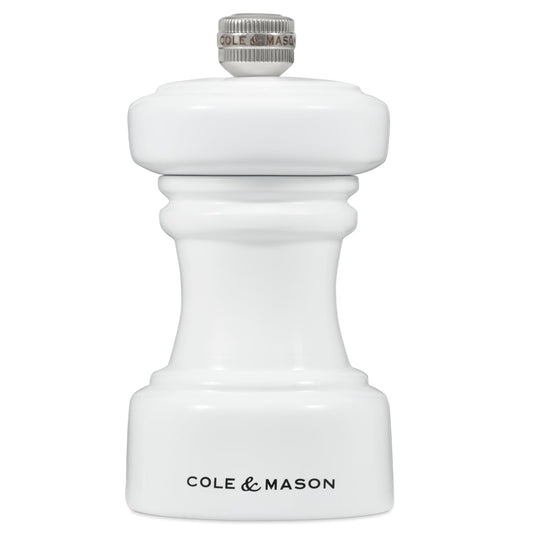Cole & Mason Hoxton [Glossy White] Salt Mills, 10.4cm, H233063