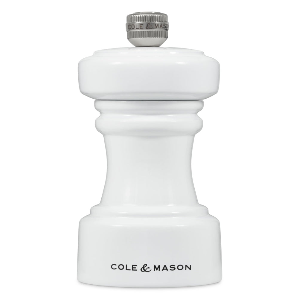 Cole & Mason Hoxton [Glossy White] Pepper Mills, 10.4cm, H233064