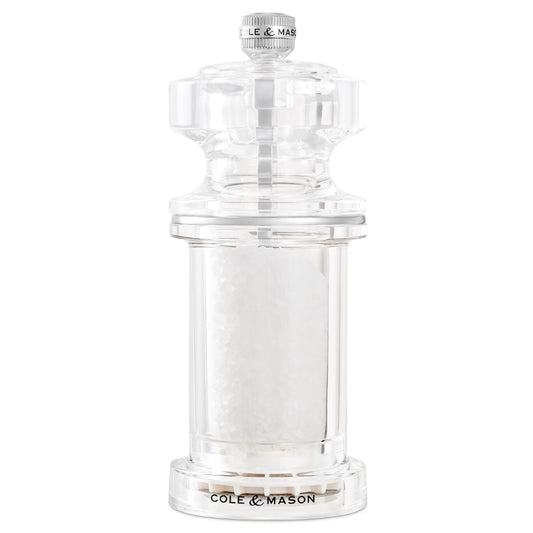 Cole & Mason Acrylic Salt Mill 14.4cm, H233072