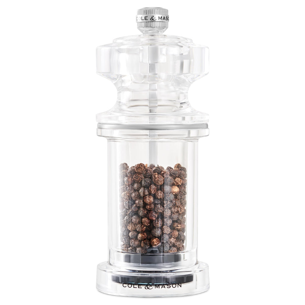 Cole & Mason Acrylic Pepper Mill 14.4cm, H233073