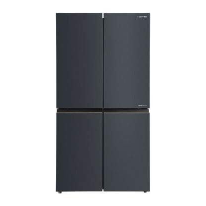 Toshiba Fridge Four Door, 820L, Inverter Silver, TOS-RF900WII