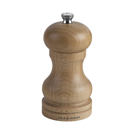 Cole & Mason A4 Beech Precision Pepper Mill 12cm, HA0424P