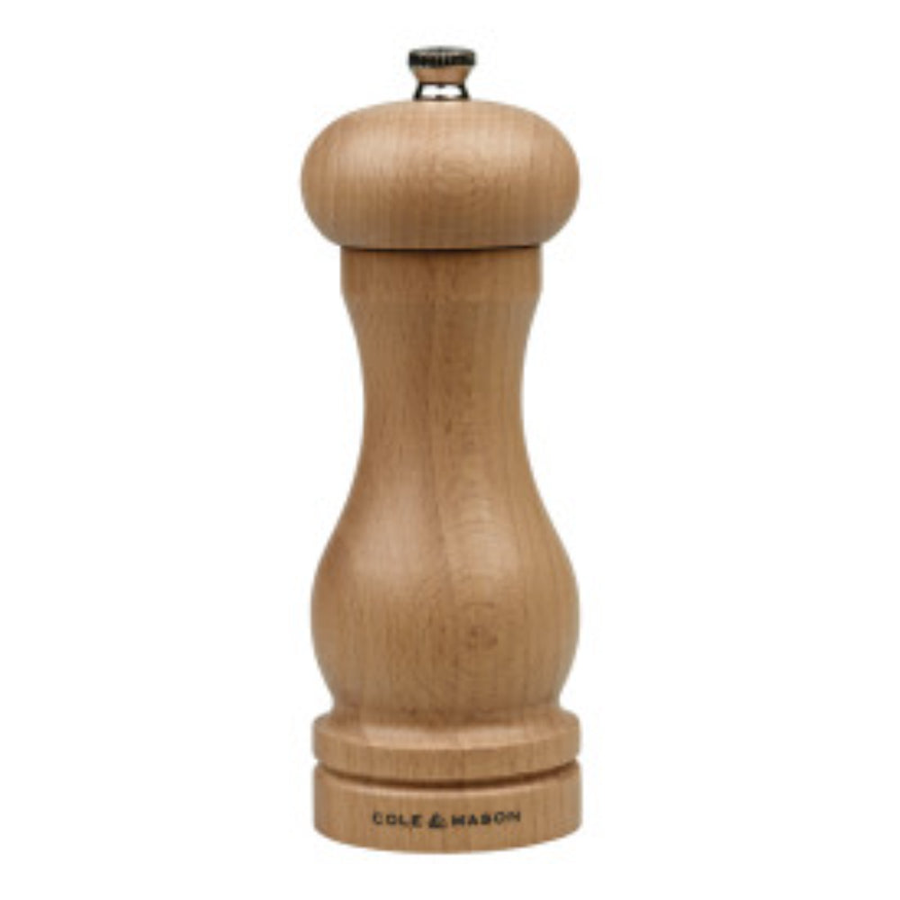 Cole & Mason A6 Beech Precision Salt Mill 16.5cm, HA0625P