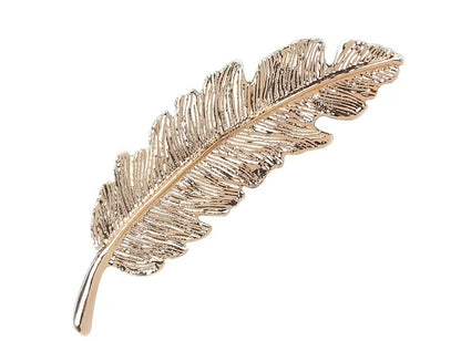 Feather Hair Clip, Available in Different Colors