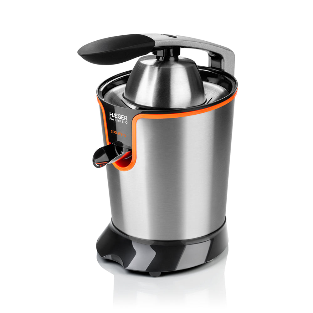 Haeger, Pro Citrus Juicer 600W In Stainless Steel, CJ-600.007A