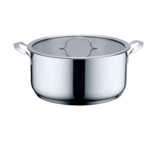 Haeger Inox Pot 28cm Stainless Steel Saucepan Haeger, PA-28H.011A