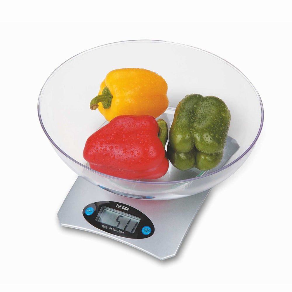Haeger Kitchen Scale With Bowl Santin, KS-05B.002B