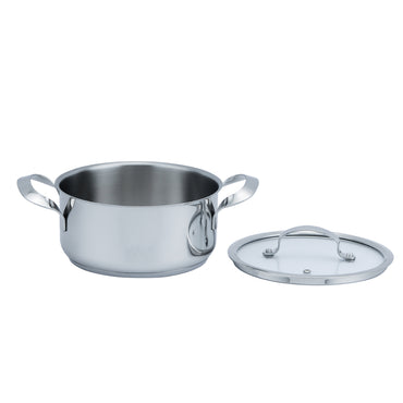 Haeger Stainless Steel Pot Inox Pot 18H – Diameter 18cm, PA-18H.001A
