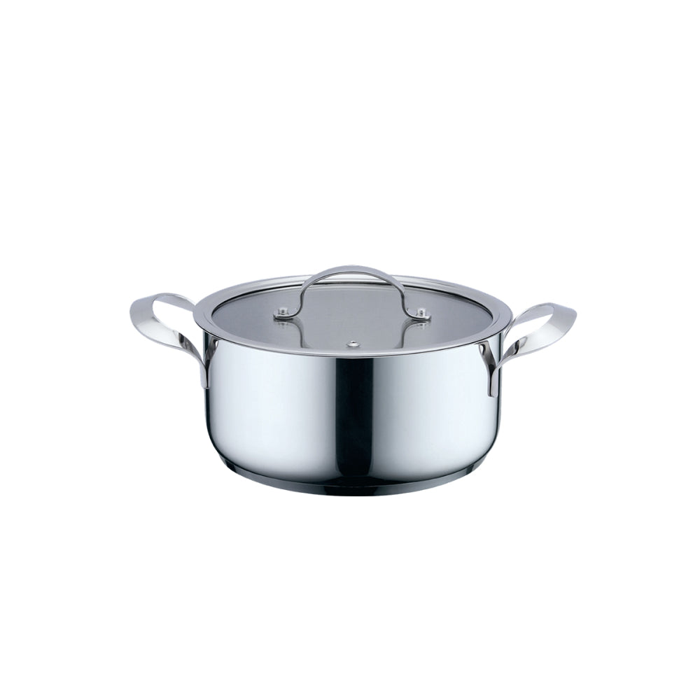 Haeger Stainless Steel Pot Inox Pot 18H – Diameter 18cm, PA-18H.001A
