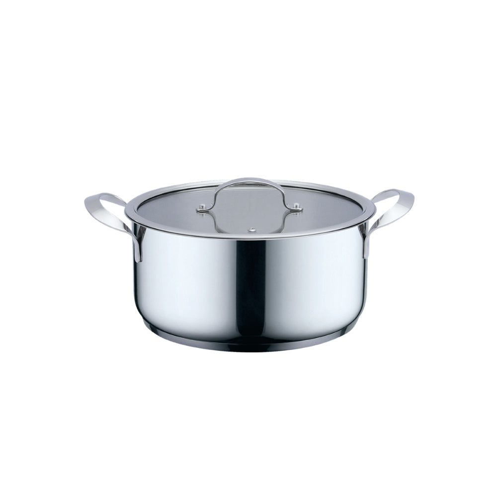 Haeger Stainless Steel Pot Inox Pot 20H – Diameter 20cm, Stainless Steel, PA-20H.002A