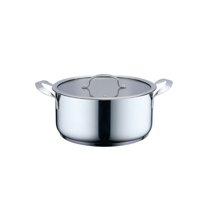Haeger Stainless Steel Pot Inox Pot 20H – Diameter 20cm, Stainless Steel, PA-20H.002A
