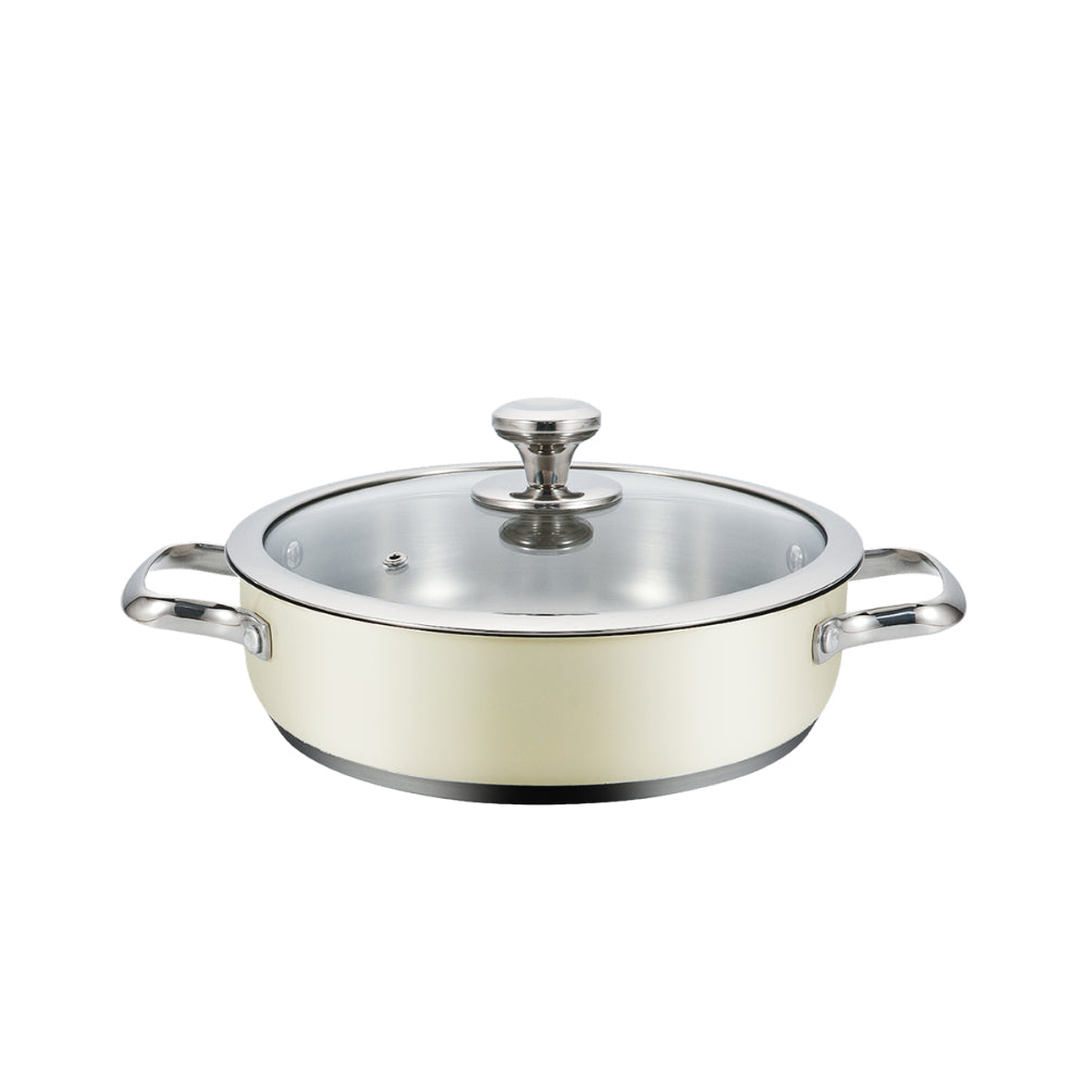 Haeger Stainless Steel Pot Pastel Pot 24L – Diameter 24cm, Stainless Steel, PA-24L.009A