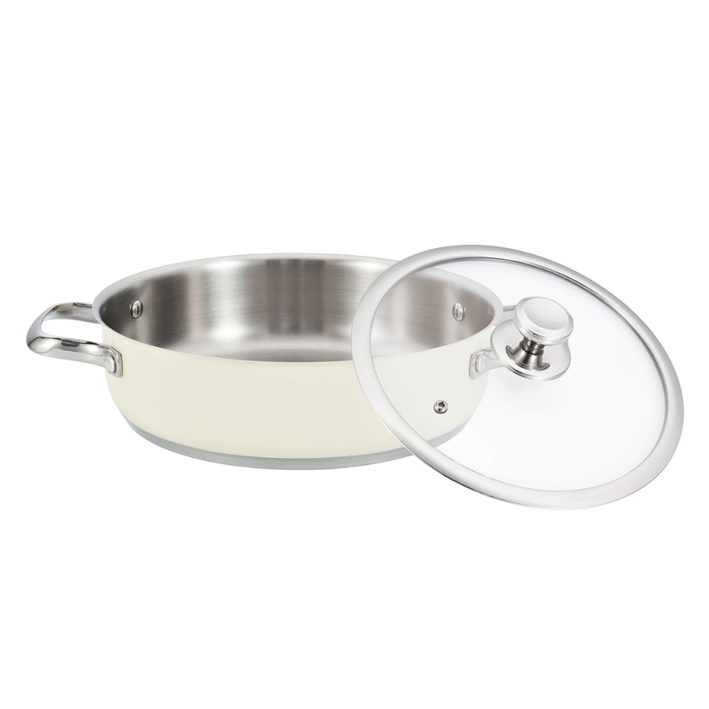 Haeger Stainless Steel Pot Pastel Pot 24L – Diameter 24cm, Stainless Steel, PA-24L.009A