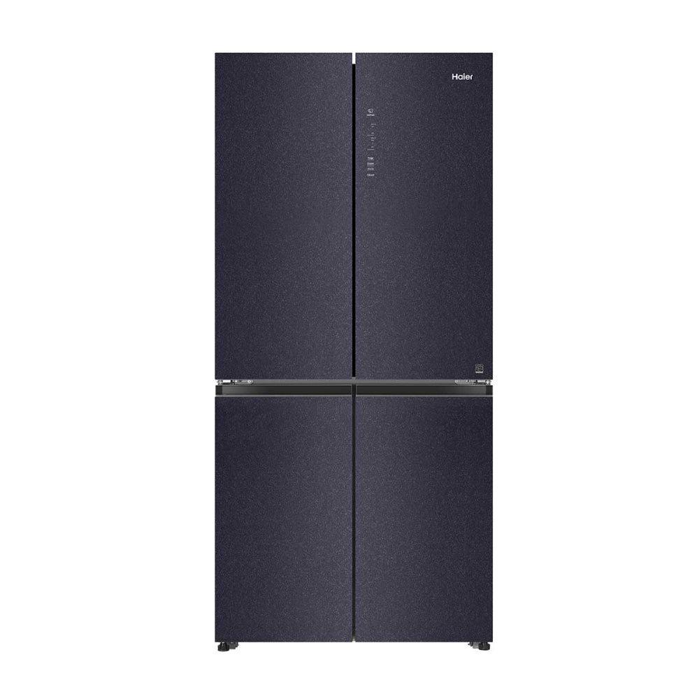 Haier Fridge, No Frost, 4 Doors, LED Display, Inverter, HxWxD: 1804x833x666mm [Black], HAE-HRF525MB