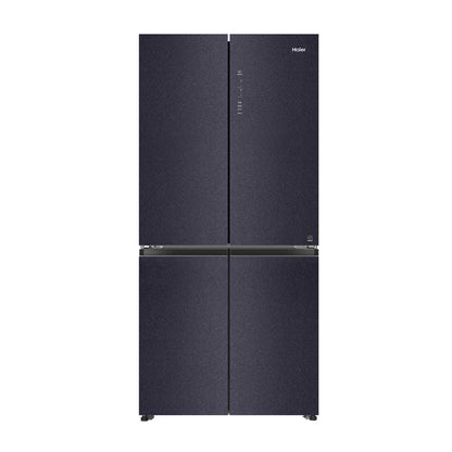 Haier Fridge, No Frost, 4 Doors, LED Display, Inverter, HxWxD: 1804x833x666mm [Black], HAE-HRF525MB