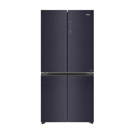 Haier Fridge, No Frost, 4 Doors, LED Display, Inverter, HxWxD: 1804x833x666mm [Black], HAE-HRF525MB
