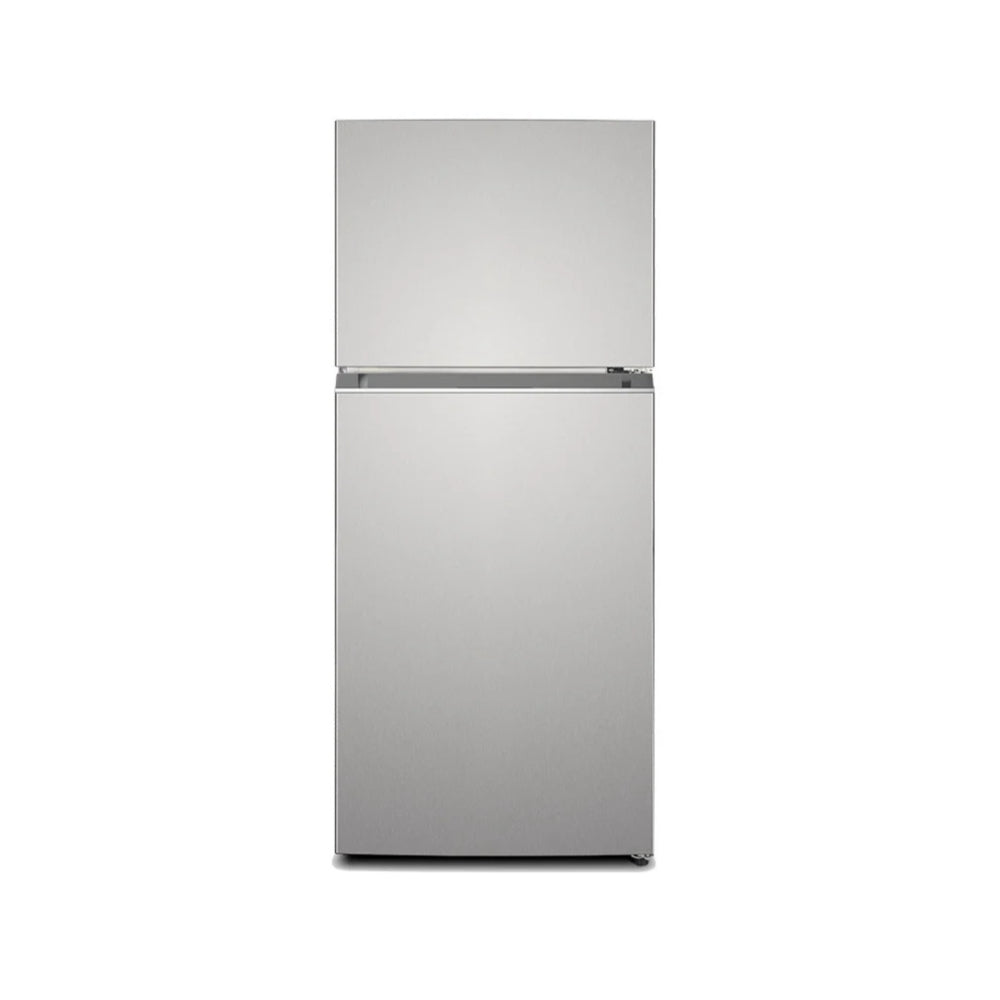 Haier Top Mount Fridge 20cft - 3 Glass Shelves, HxWxD 1680x703x703mm, With Metal Trim [Silver], HAE-HRF570SSD