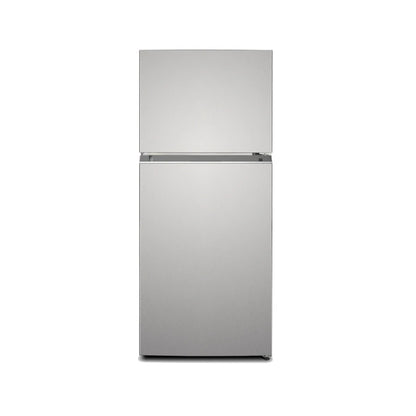Haier Top Mount Fridge 20cft - 3 Glass Shelves, HxWxD 1680x703x703mm, With Metal Trim [Silver], HAE-HRF570SSD