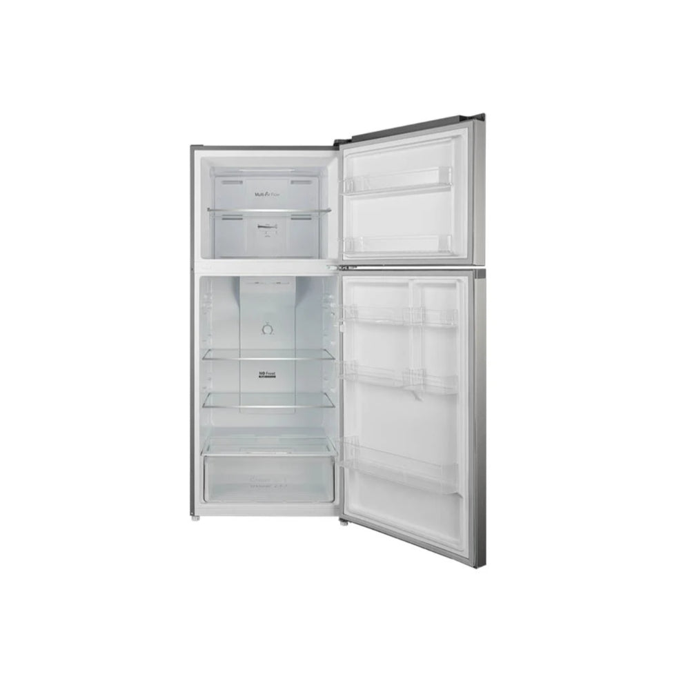 Haier Top Mount Fridge 20cft - 3 Glass Shelves, HxWxD 1680x703x703mm, With Metal Trim [Silver], HAE-HRF570SSD