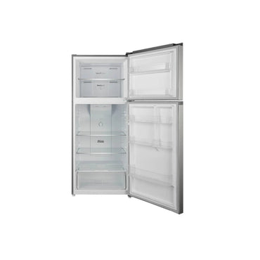 Haier Top Mount Fridge 20cft - 3 Glass Shelves, HxWxD 1680x703x703mm, With Metal Trim [Silver], HAE-HRF570SSD