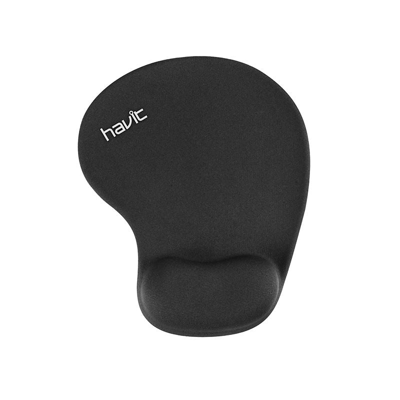 Havit, Mouse Pad With Gel Wrist Support, Mp802, Black