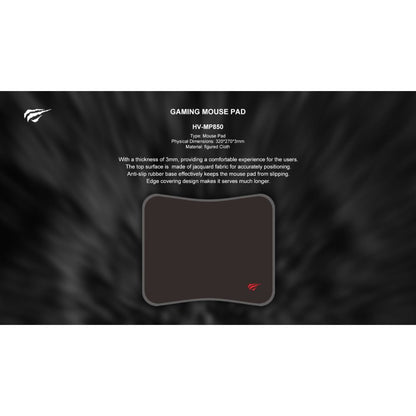 Havit, Gaming Mousepad, Mp850, Black