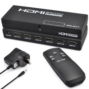 Hay-tech HDMI SWITCH 1?5 With Power