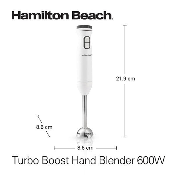 Hamilton Beach, Turbo Boost Hand Blender, 600W