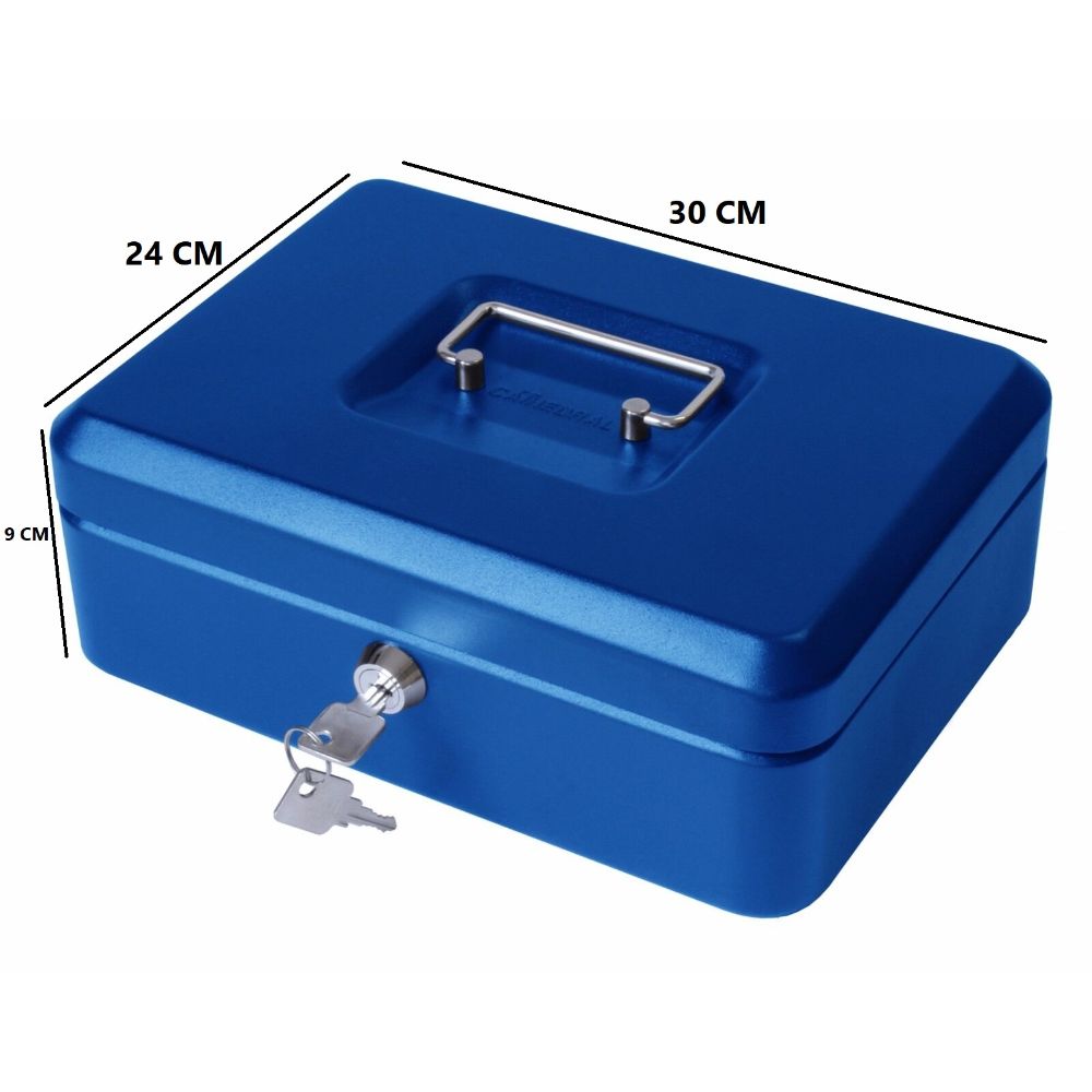 Hjq,Metal Cash Box 30*24*9