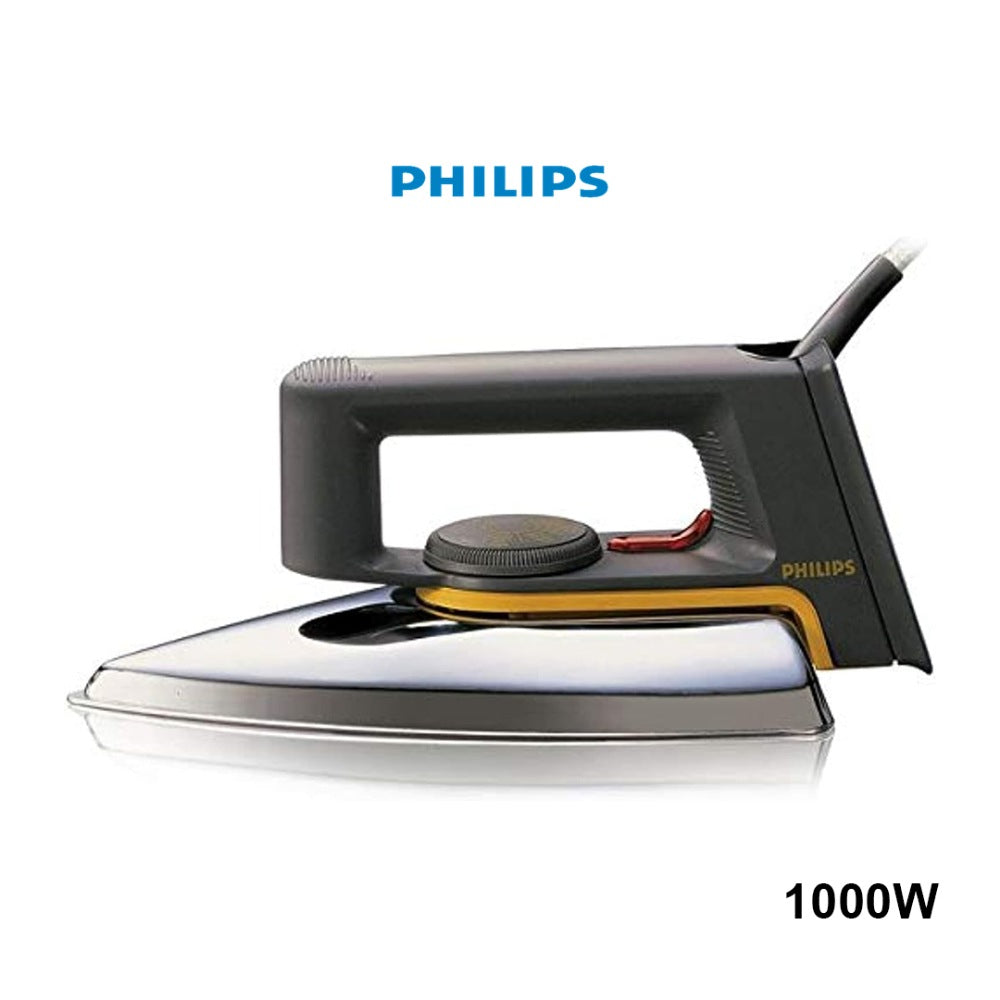 Philips, Hd1172 Classic Dry Iron Linished Soleplate - 1000 Watts