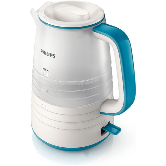 Philips, Kettle 1.5L 2200W Brushed Metal Made Of Rust Resistant Stainless Steel, HD9334/12